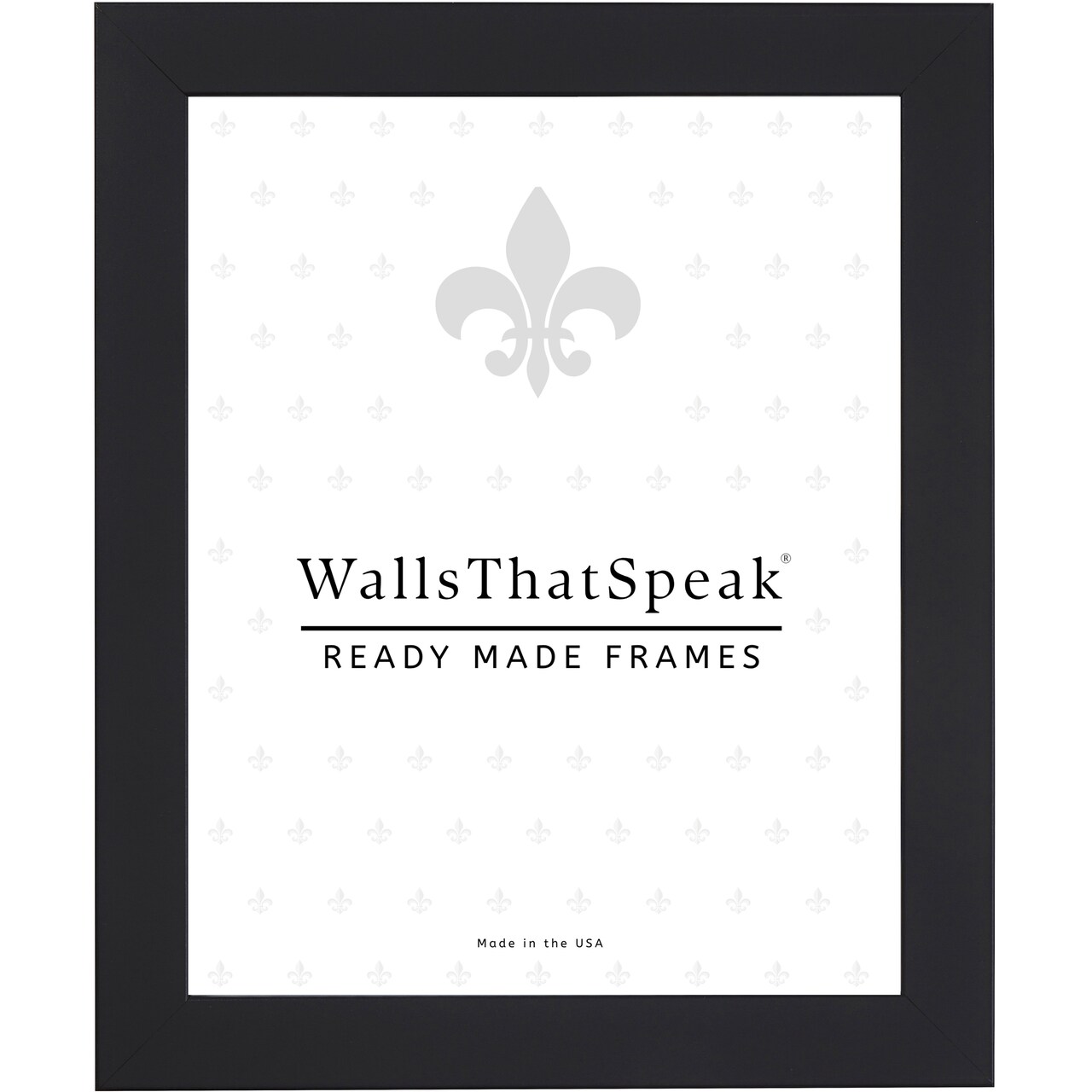 16x24 Picture Frame, Essentials 1 Inch MDF Moulding, Wall Display Frame for Art, Posters, or Photos by wallsthatspeak